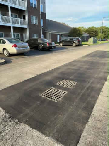 Apartment asphalt repair